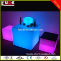 LED Furniture Lighting Outdoor Waterproof Pool LED Cube/LED Cube Stool With RGB Lighting Wireless
